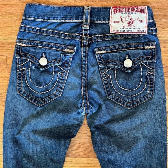 True Religion World Tour Buddha Jeans | Size 31 - Picture 6 of 16